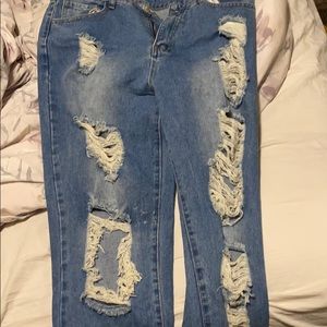 Ripped jeans